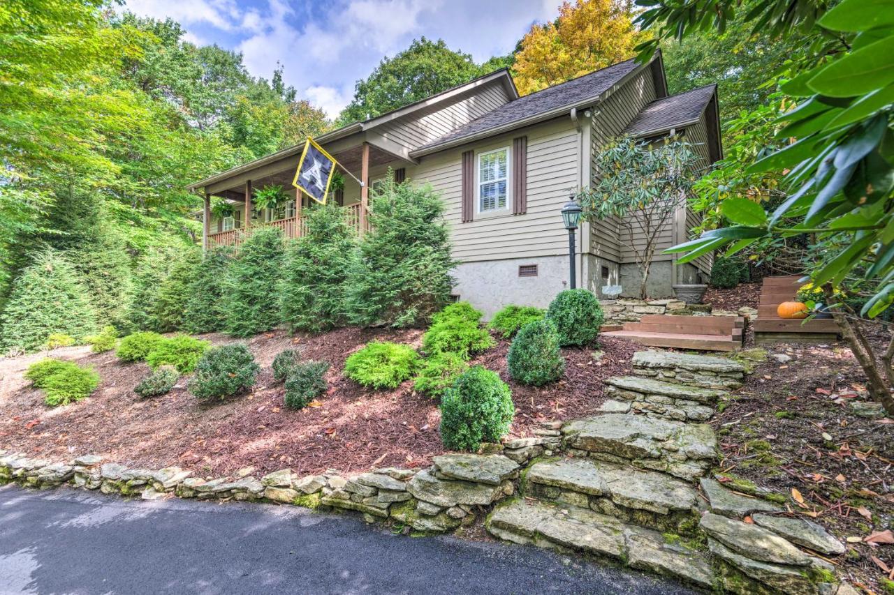 Stunning Beech Mountain Cabin With Porch And Hearth Villa Exterior foto